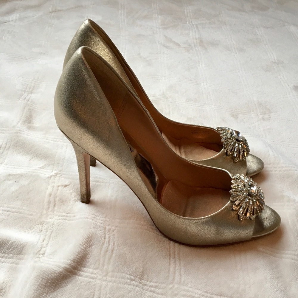 Gold Women’s heels